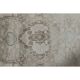 1970s Vintage Persian Handmade Wool Cotton Beige Area Rug 285x370