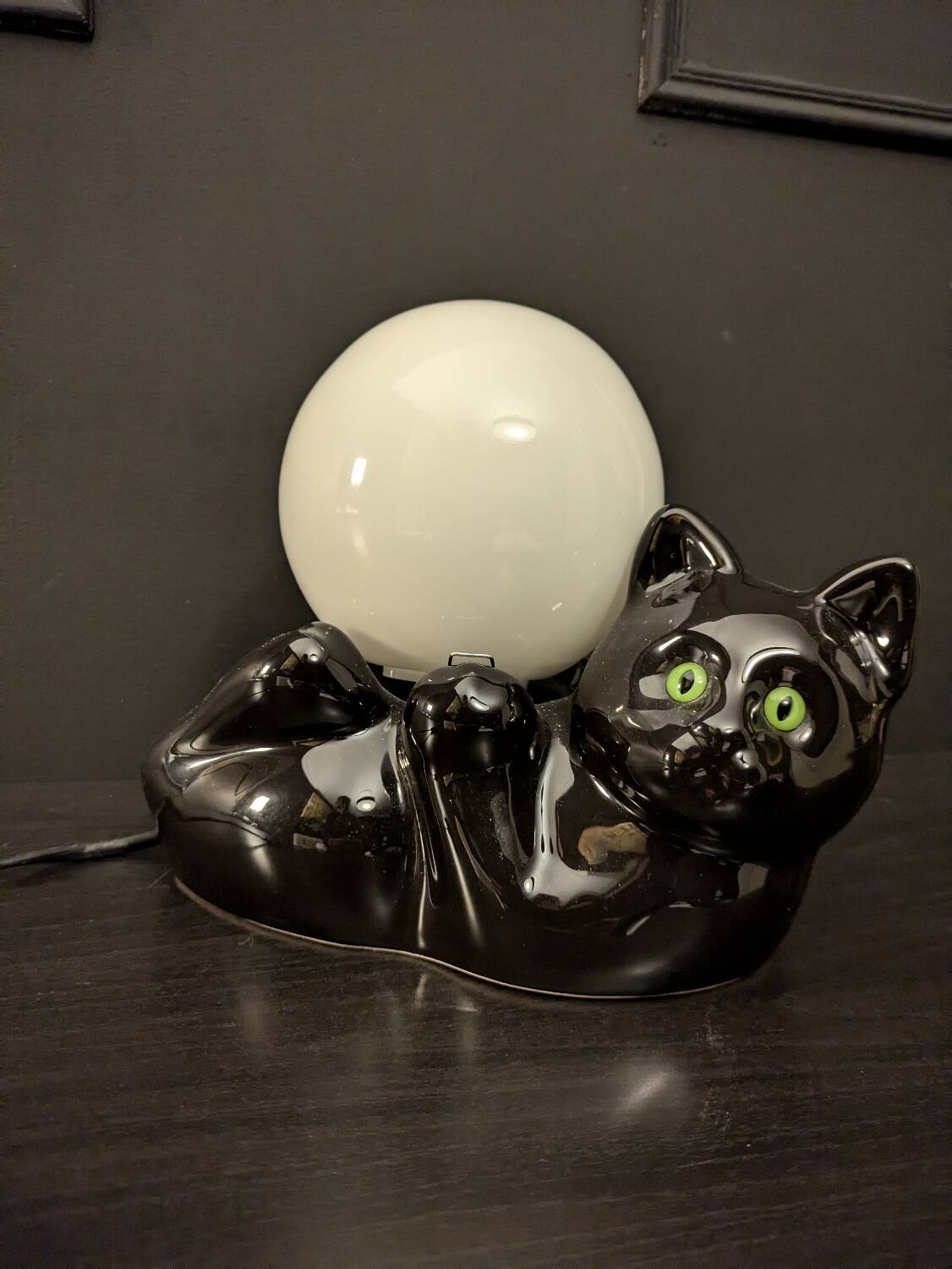lampe céramique vintage