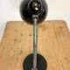 Lampe de table industrielle noire, années 1950