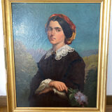 19th century school portrait