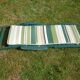 Transat chair fabric and wood folding