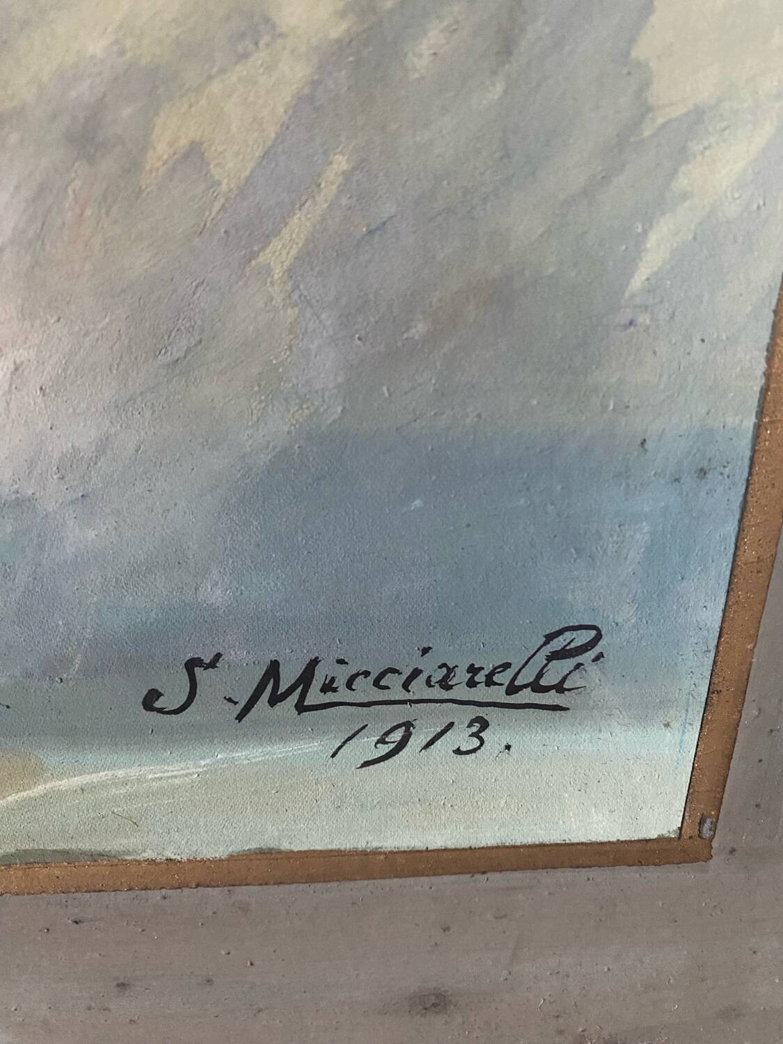 Signed still life from 1913