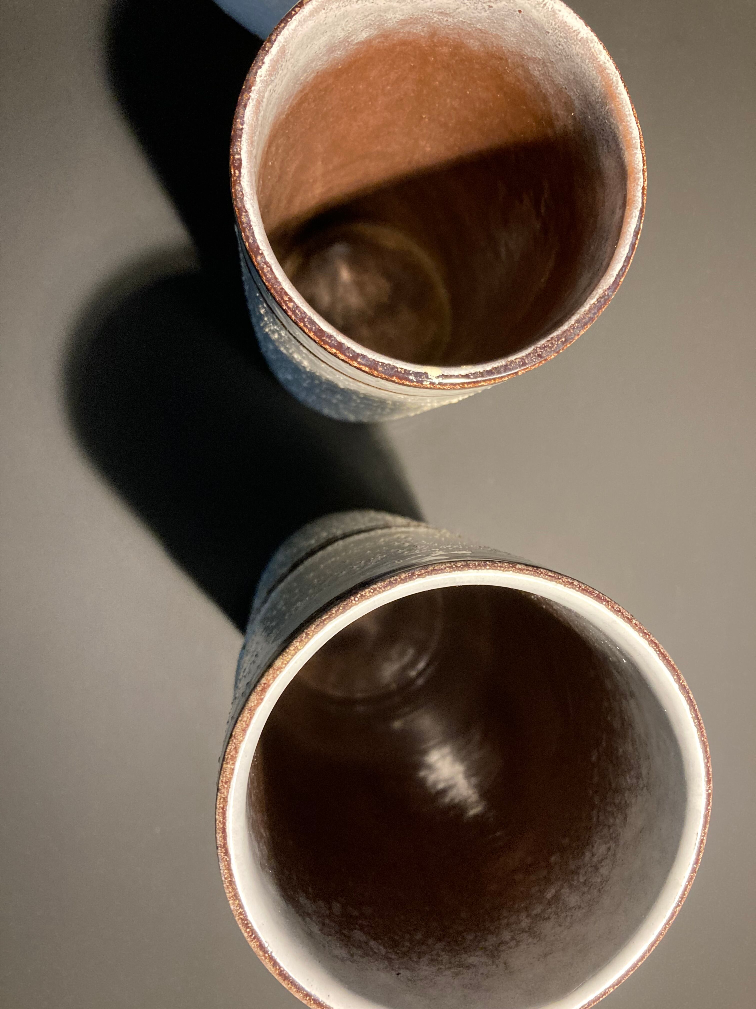vintage pottery set from East Germany