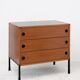 Commode à triroirs mid century design Français ARP Minvielle