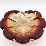 Grand coquillage en verre de murano vintage, 1960