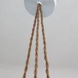 Mid-Century Italian Brass & Opaline Cluster of Lamps