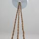 Mid-Century Italian Brass & Opaline Cluster of Lamps