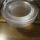 6 Large Lalique plates France Model Bourgueil D 21 cm