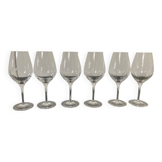 Set of 6 white wine glasses in crystalline Spiegelau