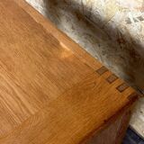 60s 70s oak coffee table Esko Pajamies Asko Finland