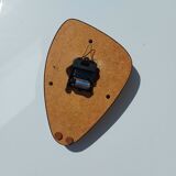 Vintage rare black formica clock Horbijo