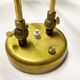 Italian articulated double wall light from the 50s