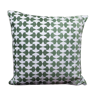 Housse de coussin topkapi blanc & vert, 50 x 50