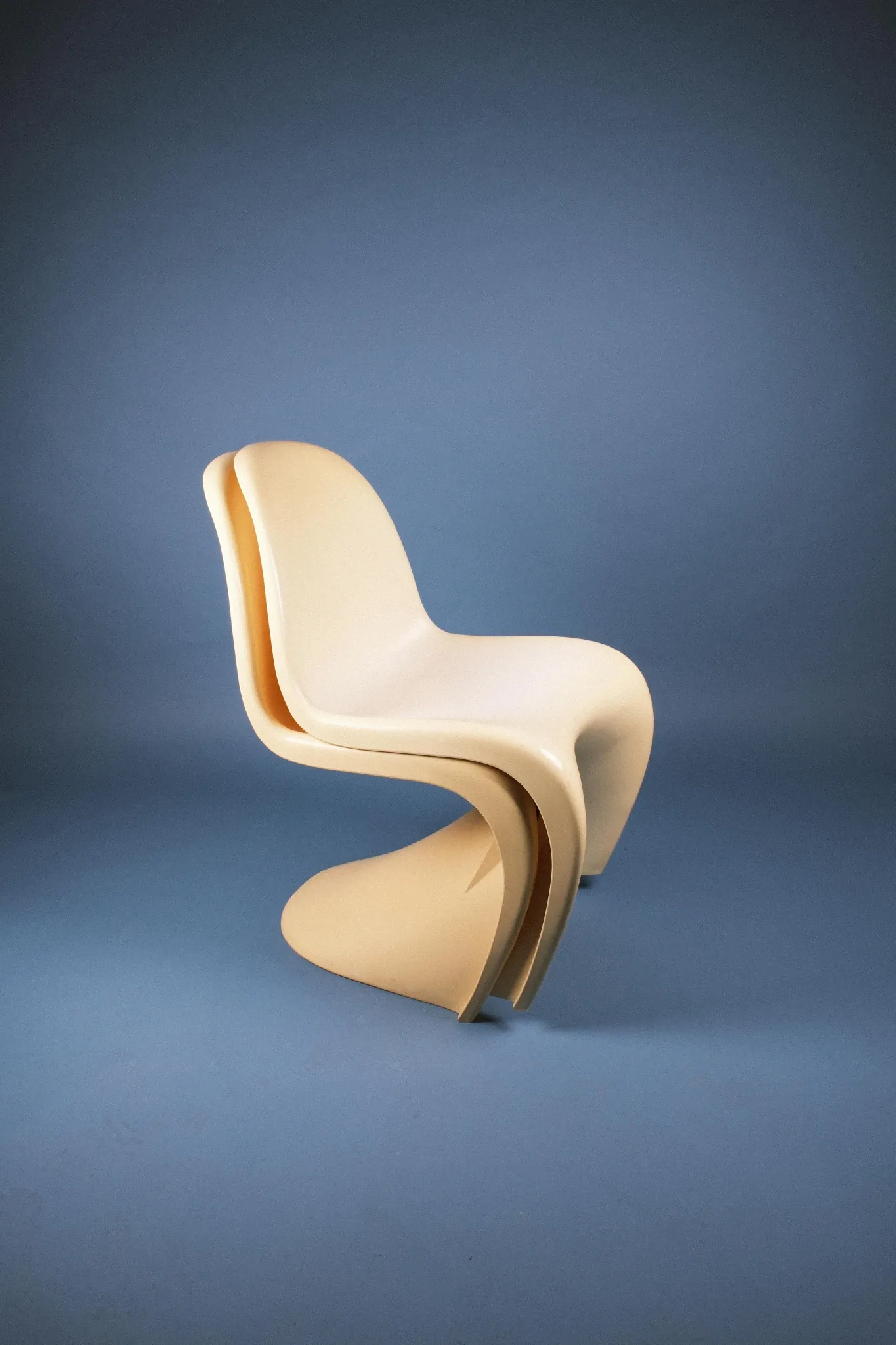 4 Vitra replica chairs — Verner Panton
