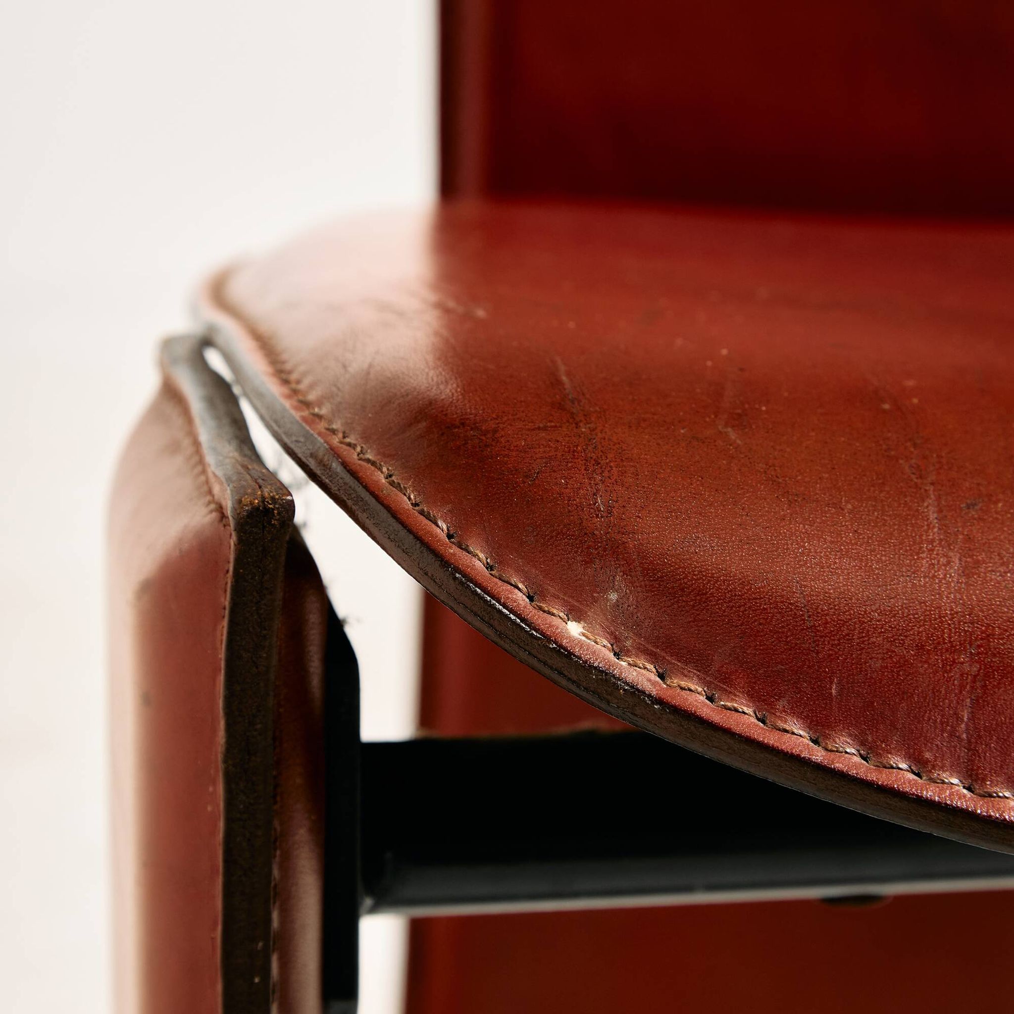 Pietro Costantini leather dining chair, set of 4