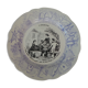 Assiette décorative dicton Sarreguemines
