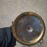 Pied de lampe ancien laiton