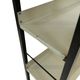 Tomado shelving unit Free standing in metal and gray - 1960s Dutch Design