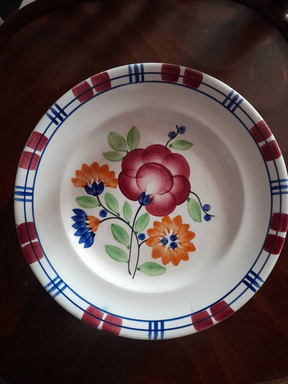 Longwy fruit bowl
