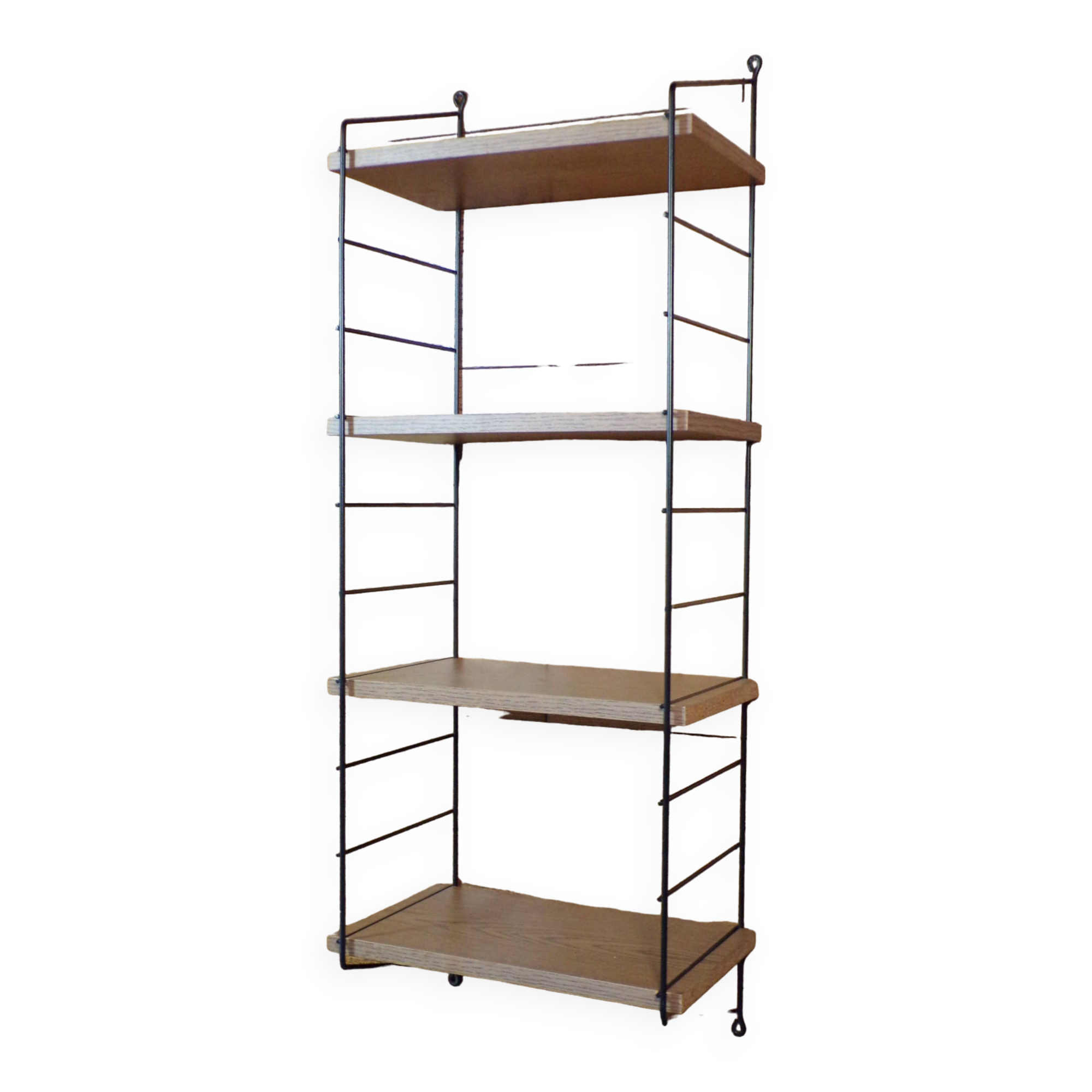 Étagère murale modulable 4 plateaux