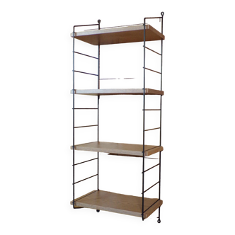 Modular wall shelf 4 shelves