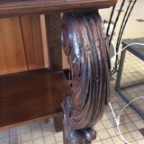 Walnut console