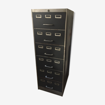 Furniture industrial locker 6 drawers