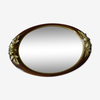 Miroir ovale 42x63cm