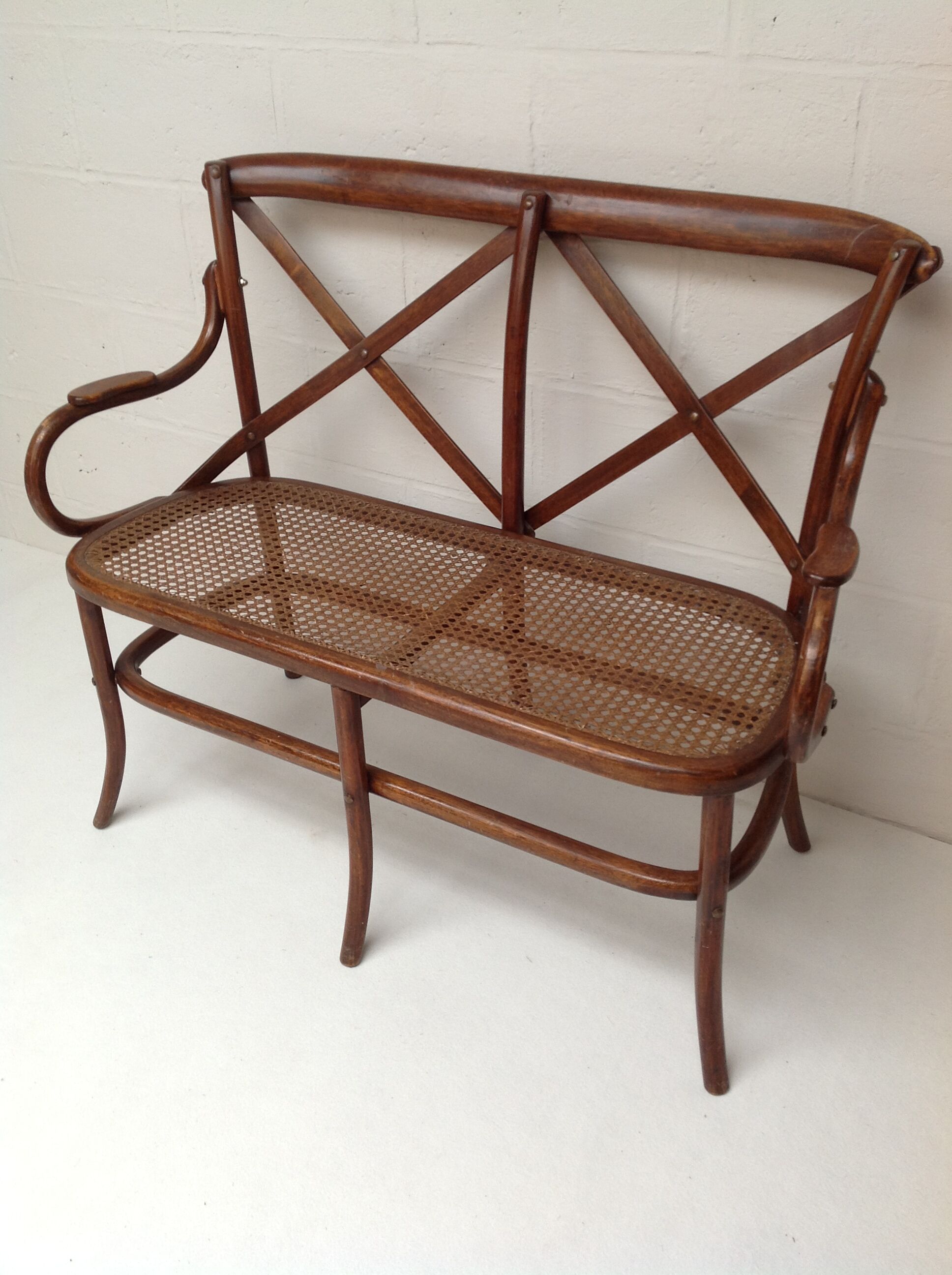 Wood bench and canning