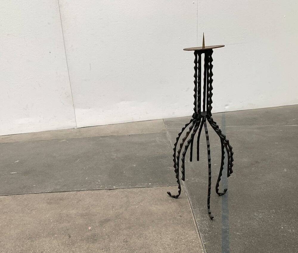 Mid-Century Brutalist Candle Holder