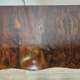 Art Decò console in mahogany burl