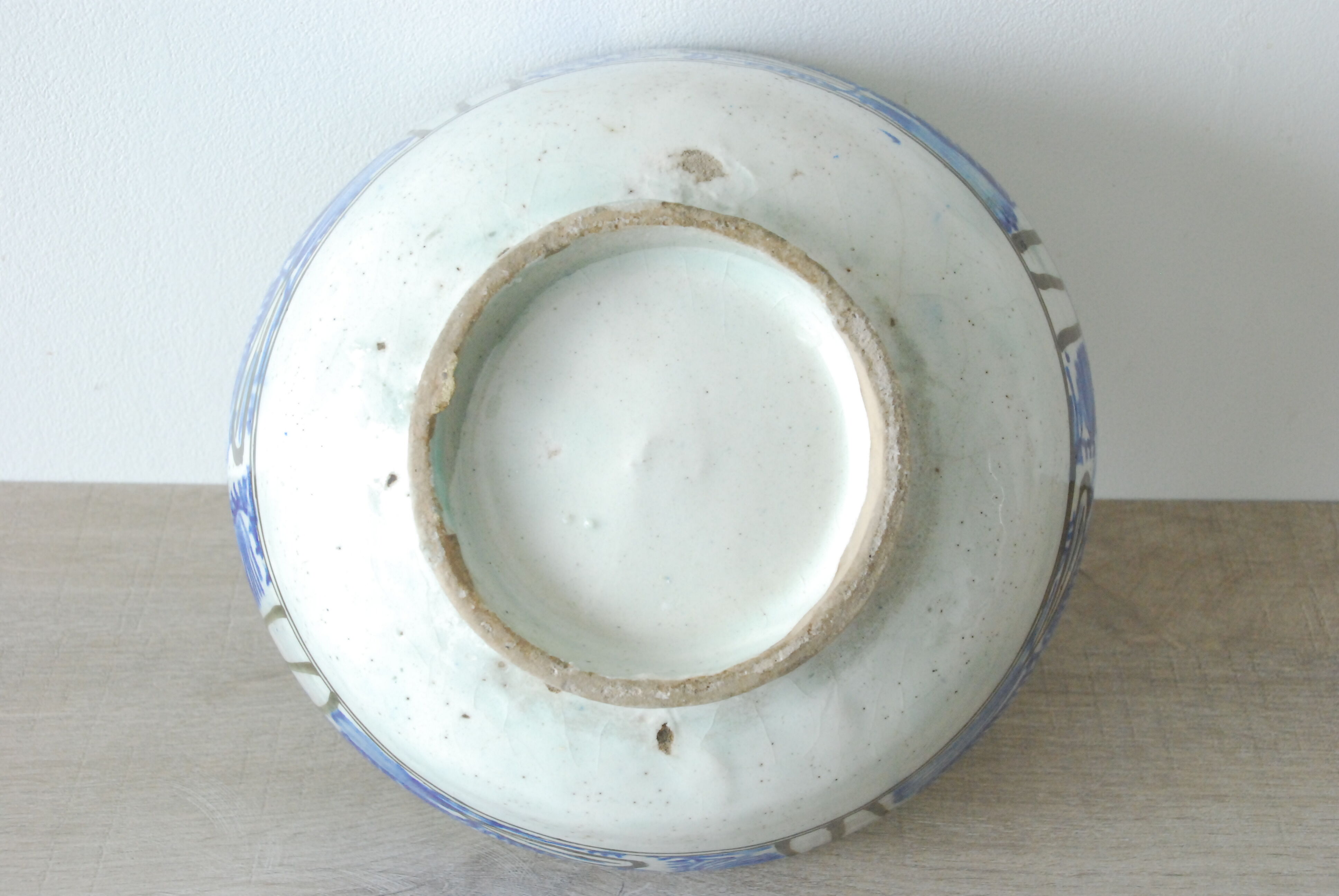 Coupe ancienne orientale en faïence