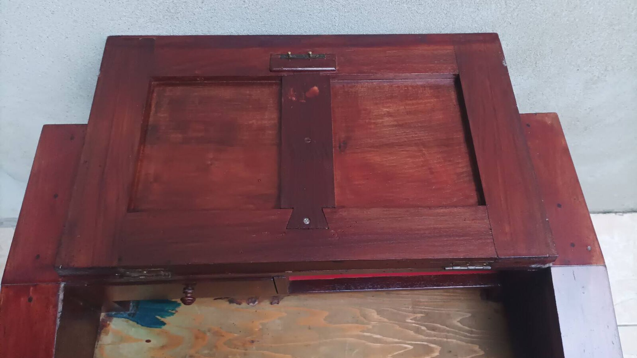 Bureau écritoire en noyer 19ème
