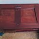 19th-century walnut writing desk