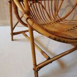 Rattan armchair