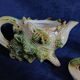 Tea/coffee service in majolica, 1950s/60s.