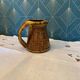 Accolay vintage 1950 ceramic jug & mustard pot signed double a
