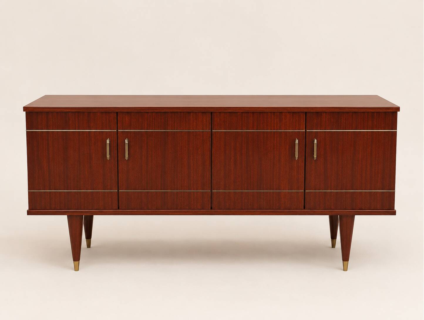 Enfilade Vintage d'Exception en Acajou « Cancale » – SRM – 1962