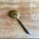 Filled and gilded silver sprinkler spoon