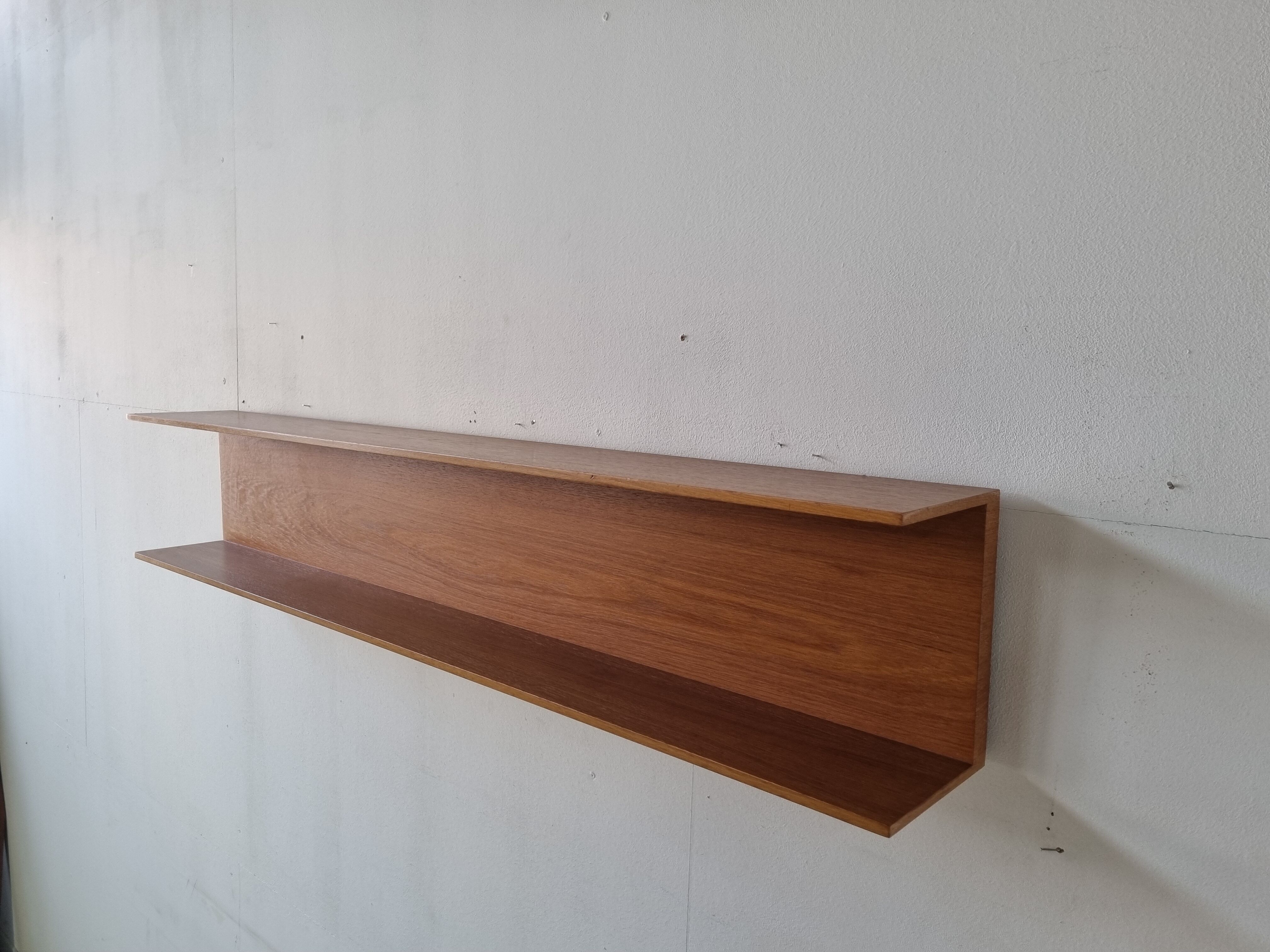 Teak wall floor by Wilhelm Renz, 60s