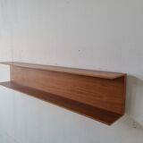 Teak wall floor by Wilhelm Renz, 60s