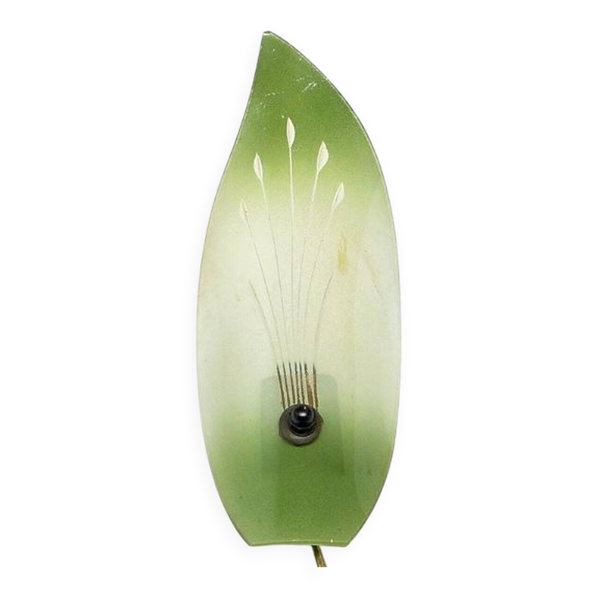 Art Deco style wall sconce, Poland, 1970s