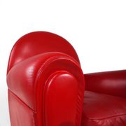 Poltrona Frau Vanity Fair Leather Armchair by Renzo Frau, 1990