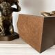Atlas bookends, globe style with an antique world map.