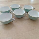 Set of 6 Saint Amand cups
