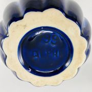 Pichet melon 1,2l grès flammé bleu cobalt alpho 199 - saint-uze vintag