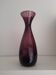 Large handmade Italian glass vase Empoli