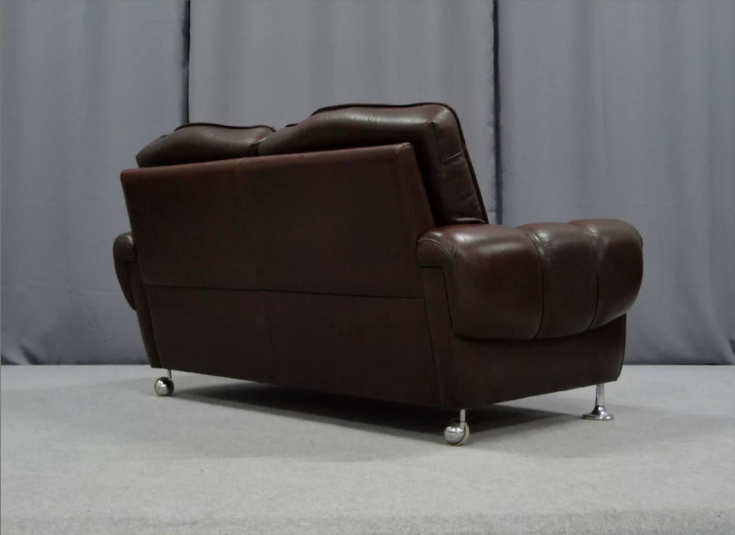 Leather sofa, 1970