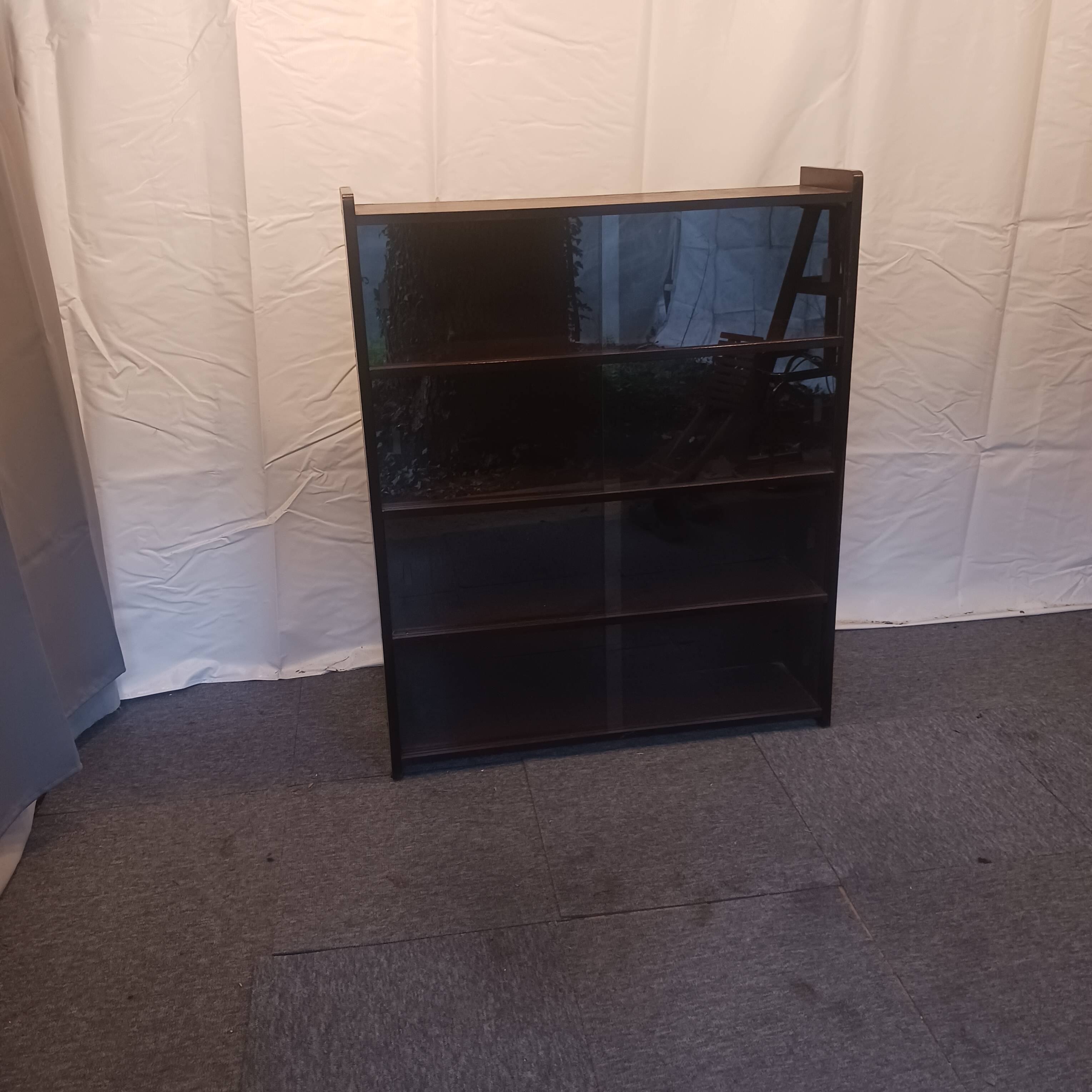 vintage display cabinet