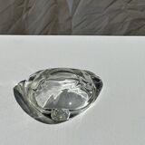 Small triangular glass ashtray France Reims